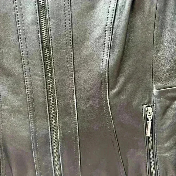 Anne Klein Leather Jacket - Picture 5 of 5